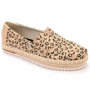 Toms Alpargata Platform Espadrille Shoes 7.5